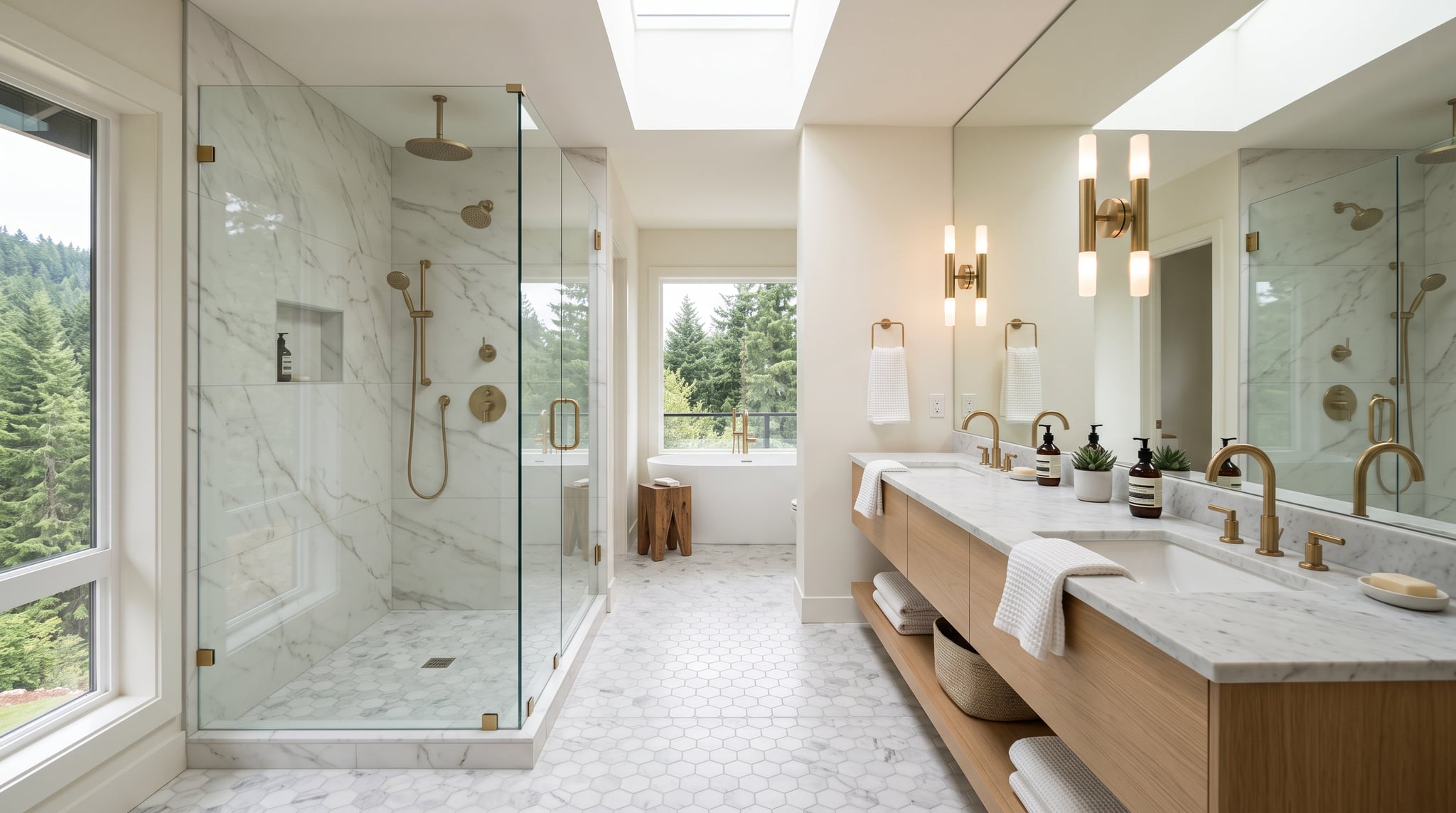 Reyes Bathroom Remodeling LLC, bathroom remodeling in Roy, finished project